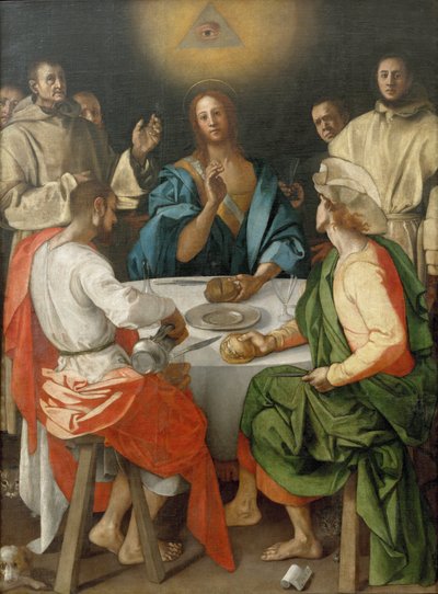 Supper at Emmaus by Jacopo Pontormo